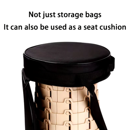 SeatGo Foldable Portable Stool + Cover & Strap included